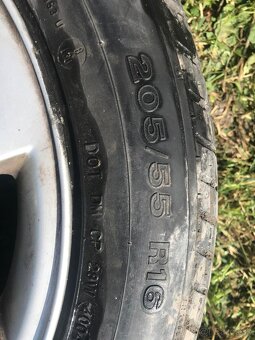 BMW preumatiky na liatinovych diskoch - 3