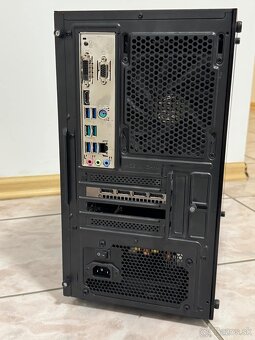 výkonný herný PC – Ryzen 5 5600, RX 7600, 24 GB RAM, 1 TB SS - 3