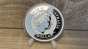 Lunárna Séria I. 2007 prasa 1 oz farebná - 3