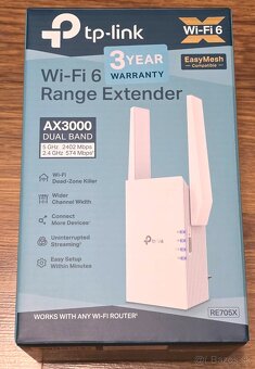 nový TP-Link RE705X AX3000 WiFi6 Range Extender - 3