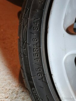 Predám disky s pneu. 16" 4x100 ET35 - 3