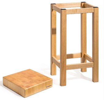 Drevený mäsiarsky blok hrúbka 150mm - 3