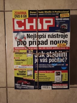 CHIP – časopisy s CD/DVD (2004-2010). - 3