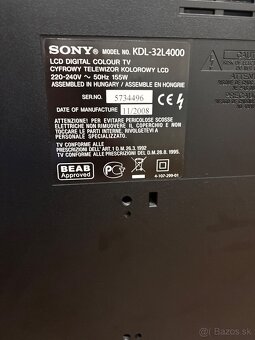 TV SONY BRAVIA - 3