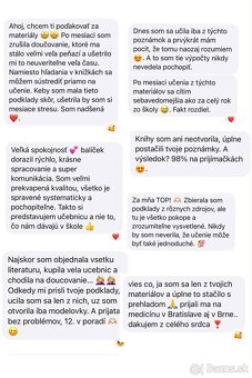 Podklady prijímačky medicína, farmácia, dentálna hygiena, fy - 3