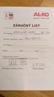 Roboticka kosacka v zaruke - 3