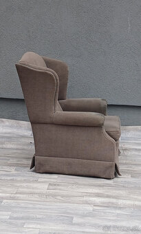 Kreslo sivé – UŠIAK. - 3