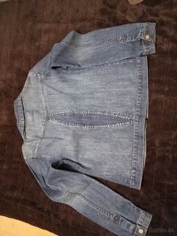 Damska dzinsova, riflova bunda M ,XL - 3