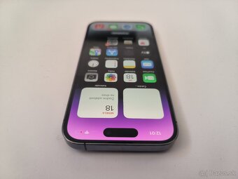 apple iphone 14 PRO 256gb Purple / Batéria 100% - 3