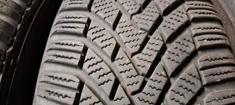 Predám zimný set 15"-5x112+195/65r15 Continental - 3