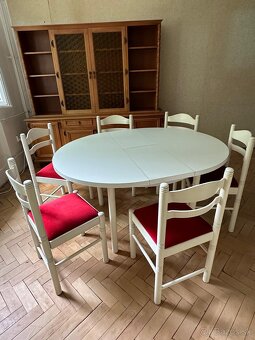 Rozkladací stôl so 6 stoličkami - 3