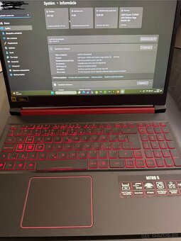 ACER NITRO 5 GTX 1650,AMD 5, 8GB RAM 512 GB SSD - 3