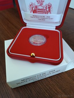 2 € minca Monaco 2024 proof - 3