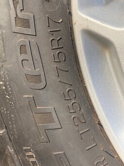 ALU kola JEEP WRANGLER JL JK R17x7 + 5 PNEU - 3