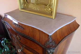 Neobaroková šuplíková komoda - 3