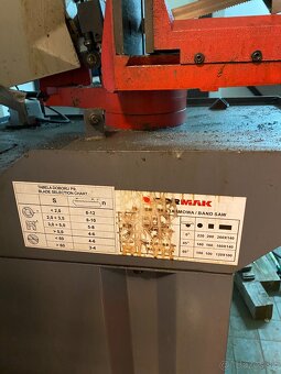 Pásová píla Cormak hbs 275 - 3