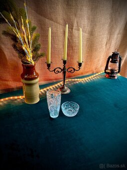 Brúsená váza + popolník - 3