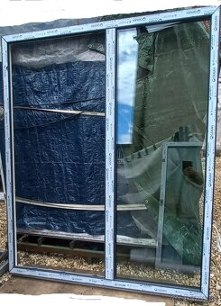 Predám balkon. dvere 180x207,150x207 biela aj antracit 3sklo - 3