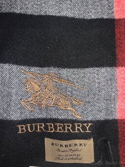 Kašmírový Burberry šál - 3