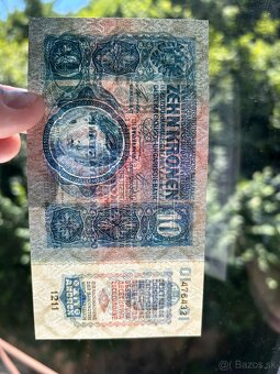 Bankovky Rakúsko-Uhorsko Unc bez pretlače - 3