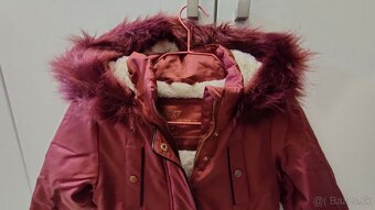 Zimný nepremokavý kabát parka 122 - 3