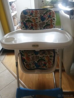 stolička na kŕmenie detská - 3