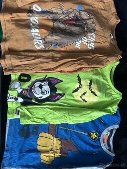 Chlapcenske tricka s dlhym rukavom 122 - 3