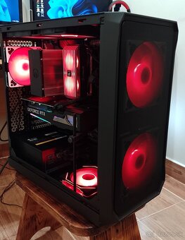 Výkonný herný PC–Ryzen5+RTX 3070 AORUS MASTER+32GB Dominator - 3