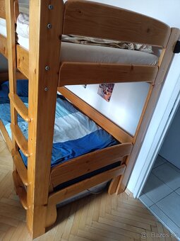Poschodová posteľ s úložným boxom - 3