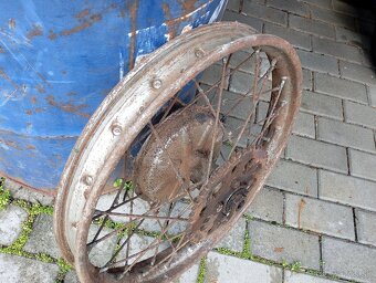 Predám koleso Jawa sw350 - 3