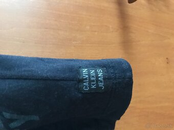 CALVIN KLEIN originál black damske tricko S/M - 3