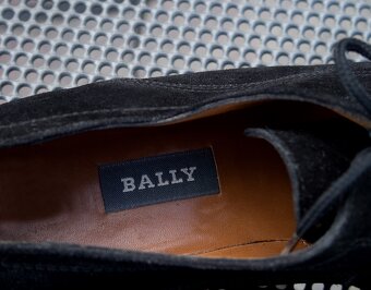 Čierne kožené mokasíny BALLY 38 - 3