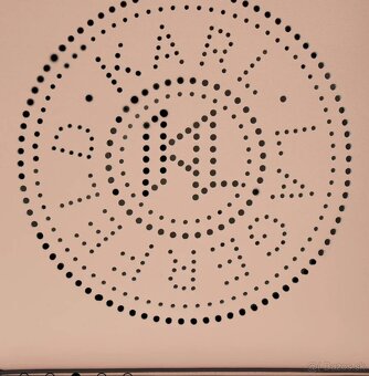 Karl Lagerfeld kabelka crossbody popruh circle kožená - 3
