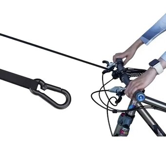 Navíjacie ťažné lano na bicykel - 3