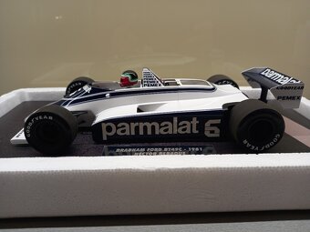 F1 BRABHAM FORD BT49C HECTOR REBAQUE 1981 MINICHAMPS 1:18 - 3