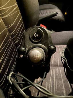 Sim racing set – Logitech G29 + Shifter + Thrustmaster T-LCM - 3