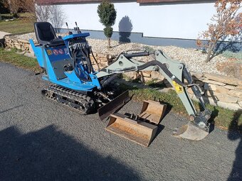 Predám mini bager - 3