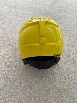 Detská lyžiarska prilba H-KID 500 žltá, veľkosť 48-52cm - 3