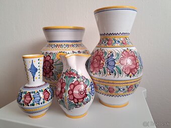 Predám vázy modranská majolika - 3