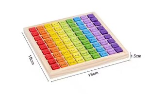 Matematická hračka na násobenie 1 až 9 - 3