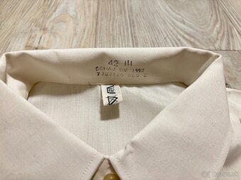 Bundokošeľa ČSĽA vz. 63, BIELA nová, originál - 3