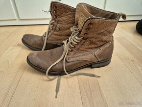 Vysoké kožené topánky Lasocki - 3