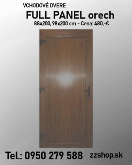 Plastove vchodove dvere FullPanel. - 3