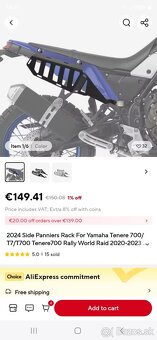 Bočné nosiče yamaha tenere t700 - 3