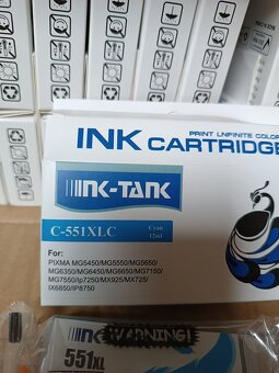 Sada 20 ks kompatibilních catridgí pro canon pixma - 3