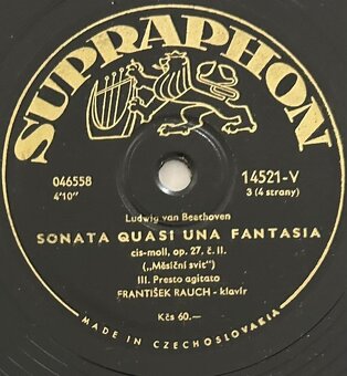 Šelakove platne 9ks - Mozart, Beethoven, Verdi … - 3