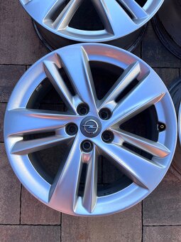 Orig. hliníkové disky Opel R17, 5x108 - 3
