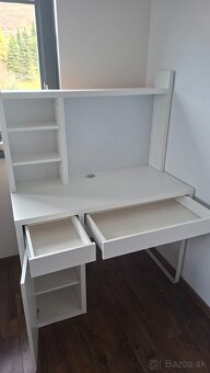 Pisací stôl s magnetickou tabulou Ikea MICKE - 3