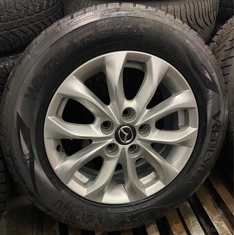 5x114,3 R16 6,5J ET50 Mazda + 215/60 R16 zimné - 3