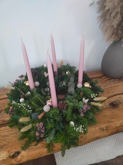 Adventný veniec priemer 40cm - 3